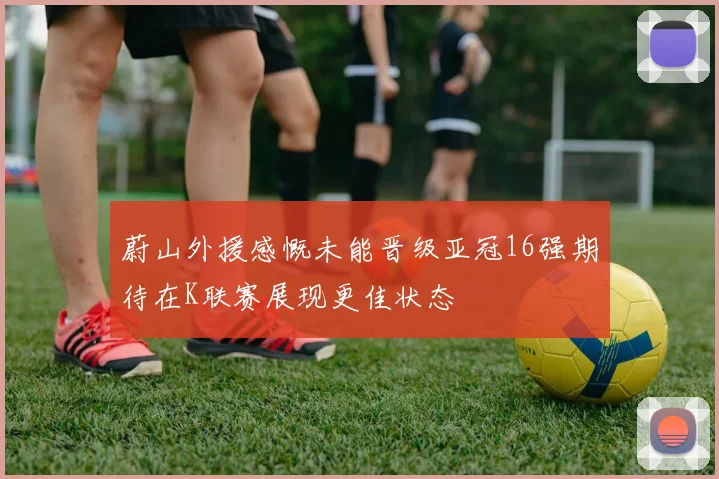 蔚山外援感慨未能晋级亚冠16强期待在K联赛展现更佳状态